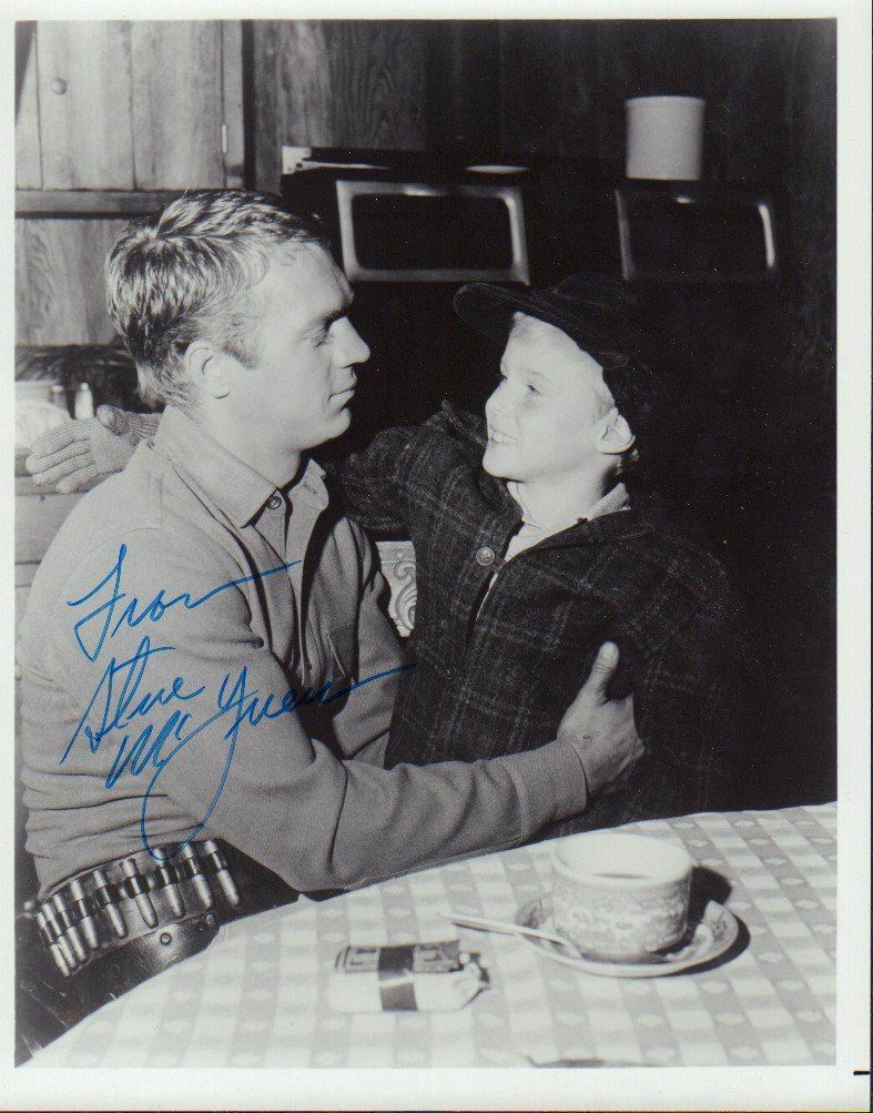 STEVE McQUEEN Signed Photo Poster paintinggraph - Film Star Actor - preprint