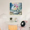 Shell Flowers-11CT Stamped Cross Stitch 40*40cm/15.75*15.75in tapestrymarket