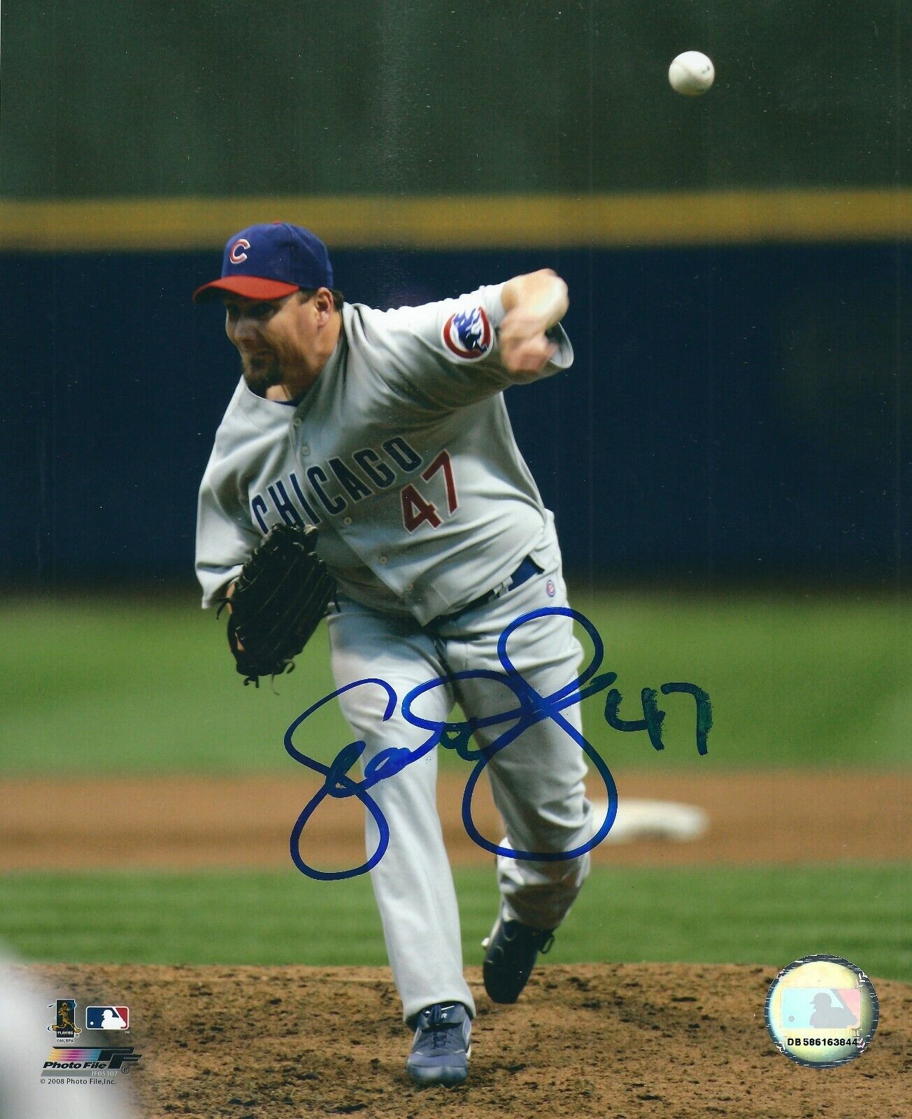 Autographed SCOTT EYRE Chicago Cubs 8x10 Photo Poster painting - COA