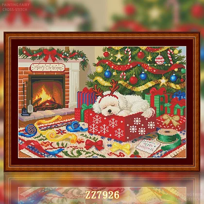 ZZ6616-Crystal Kitten】_ 98.54_ Painting Fairy Cross