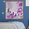 Diamond Painting-DIY Full Round Drill Love