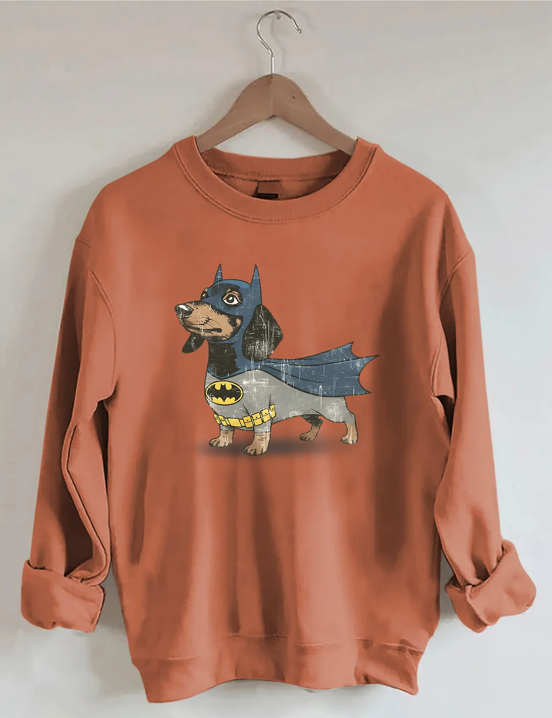 Dachshund Superhero Sweatshirt