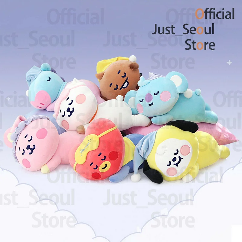 BT21 Dream Sleeping Cushion 1ea available now at Beauty Box Korea