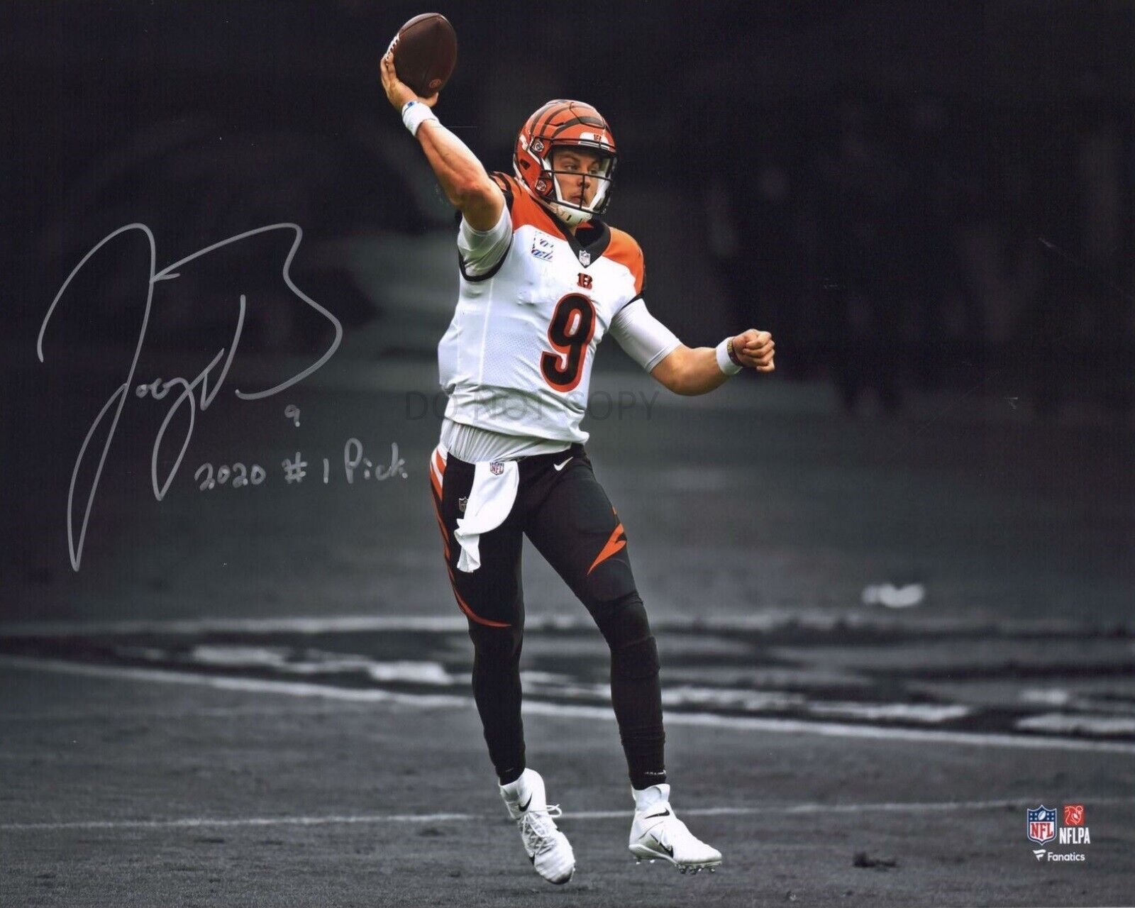 Joe Burrow Cincinnati Bengals Signed Autographed 8x10 Photo Poster painting #1 Pick REPRINT