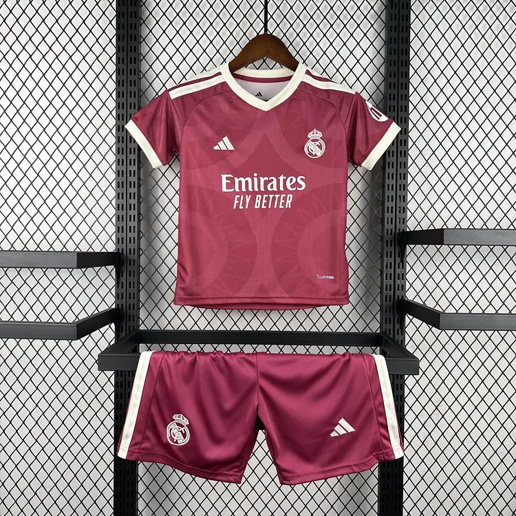 Kids Real Madrid 26/27 Third Football Jersey 1:1 Thai Quality