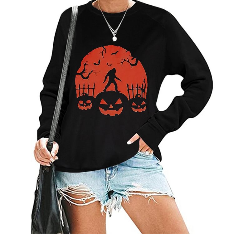 Women's Plus Size Sweatshirt Halloween Costume