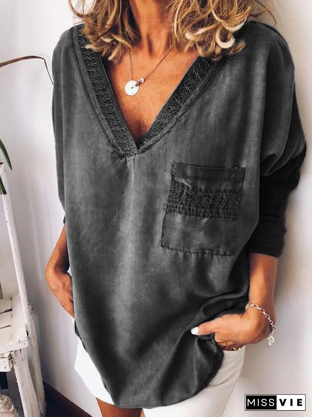 Women Vintage T-Shirt Tops Tunic