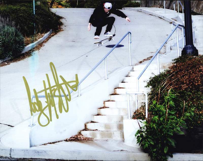 Cody Mcentire authentic signed skateboarding 8x10 Photo Poster painting W/Cert Autographed A0114