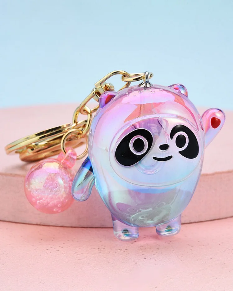 Cute Panda Doll Keychain