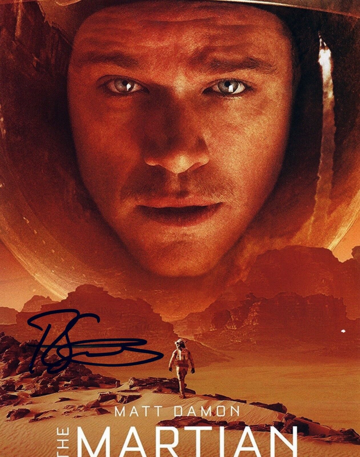 Richard Stammers Signed Autograph 8x10 Photo Poster painting Effects Artist The Martian COA