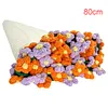 Flower Bouquet Crocheted Blankets Breathable Soft Knitting Throw Blankets Gifts