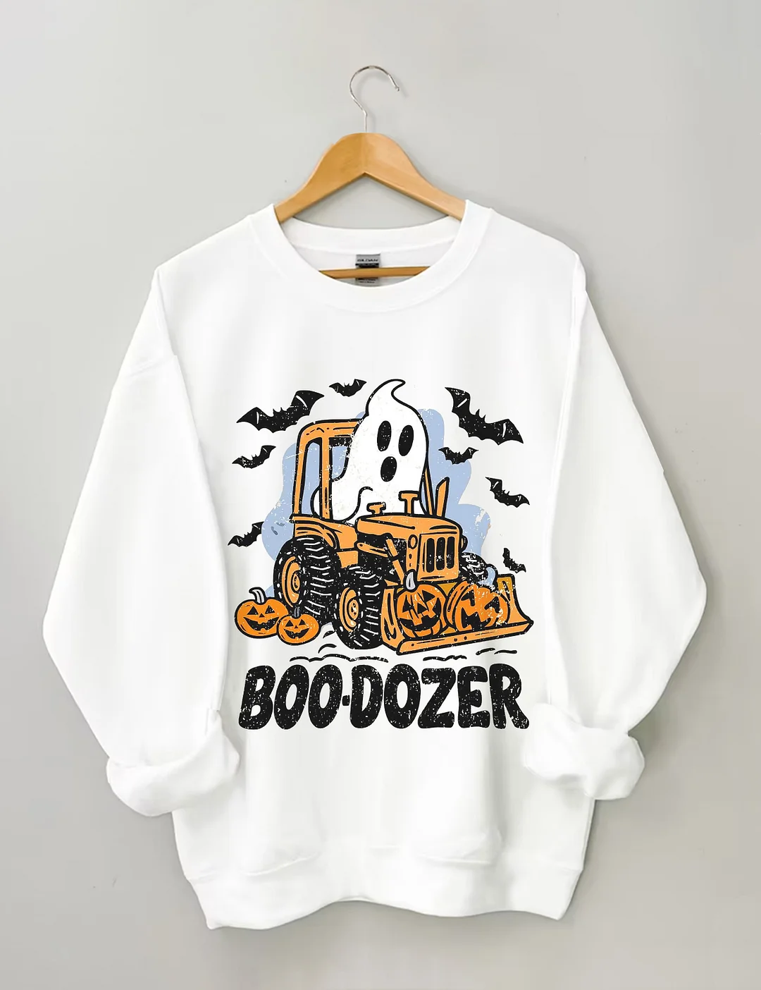 Funny Halloween Construction Sweatshirt