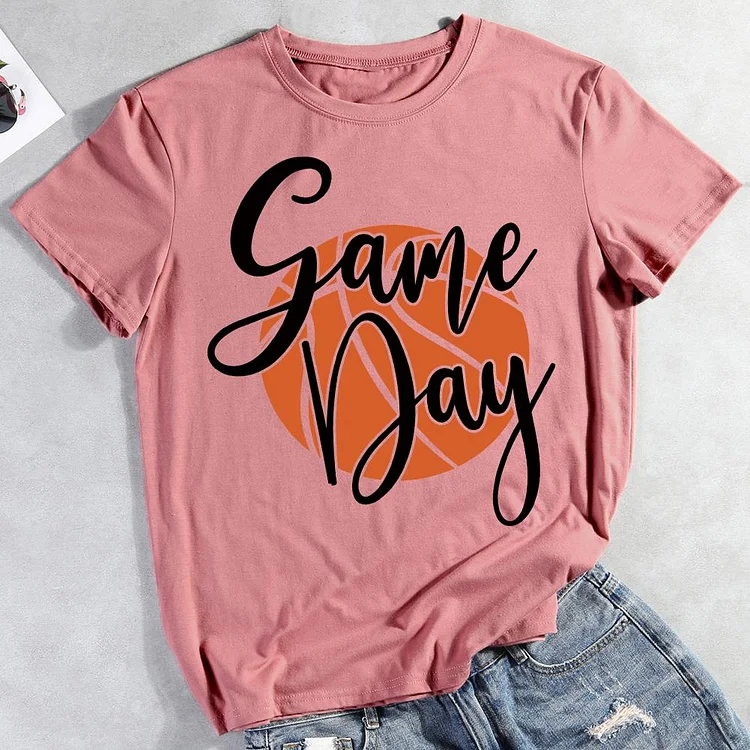AL™ Game Day Basketball  T-shirt Tee -011292-Annaletters