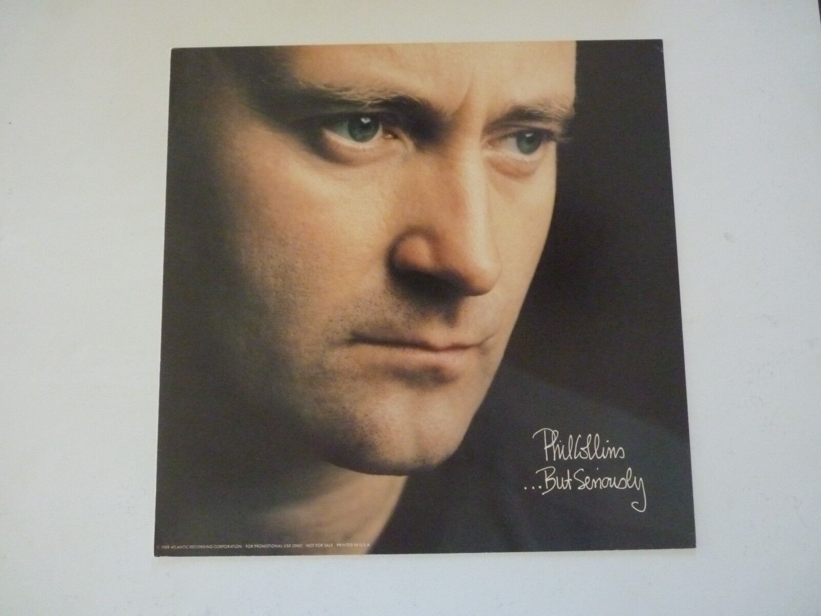 Phil Collins But Seriously LP Record Photo Poster painting Flat 12x12 Poster