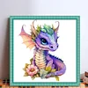 Pterosaur - 18CT Stamped Cross Stitch 20*20cm/7.87*7.87in