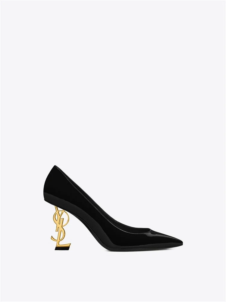 Yyvonne Spring And Autumn Net Red With The Same Black Pointed Name Of High Heels Temperament French Fine Heel Single Shoe Woman