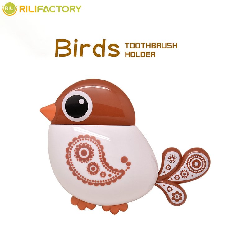 Birds Toothbrush Holder Rilifactory