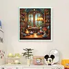 Study-11CT Stamped Cross Stitch 45*45cm/17.72*17.72in tapestrymarket