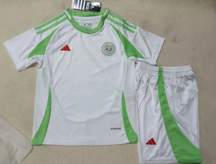 24-25 season Algeria home jersey children's clothing
