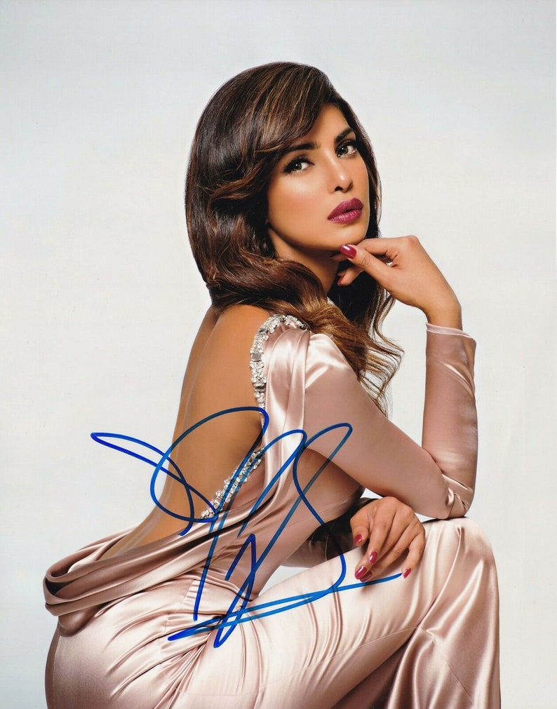 Priyanka chopra signed autographed 11x14 Photo Poster painting