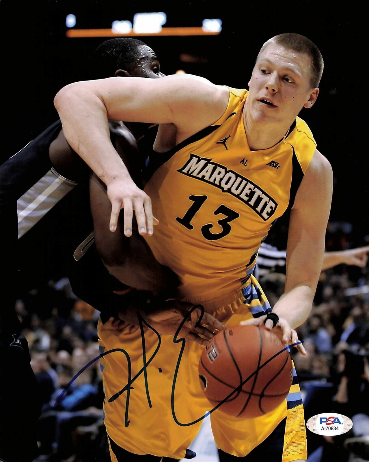 Henry Ellenson signed 8x10 Photo Poster painting PSA/DNA Marquette Golden Eagles Autographed