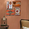 4pcs - Gas Oil - Vintage Metal Signs(12*16Inch)