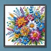 Blumenstrauß - speziell geformte Diamond Painting - 30*30cm