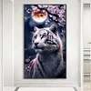 (45*80cm)Tiger - Full Round Drill Diamond Painting