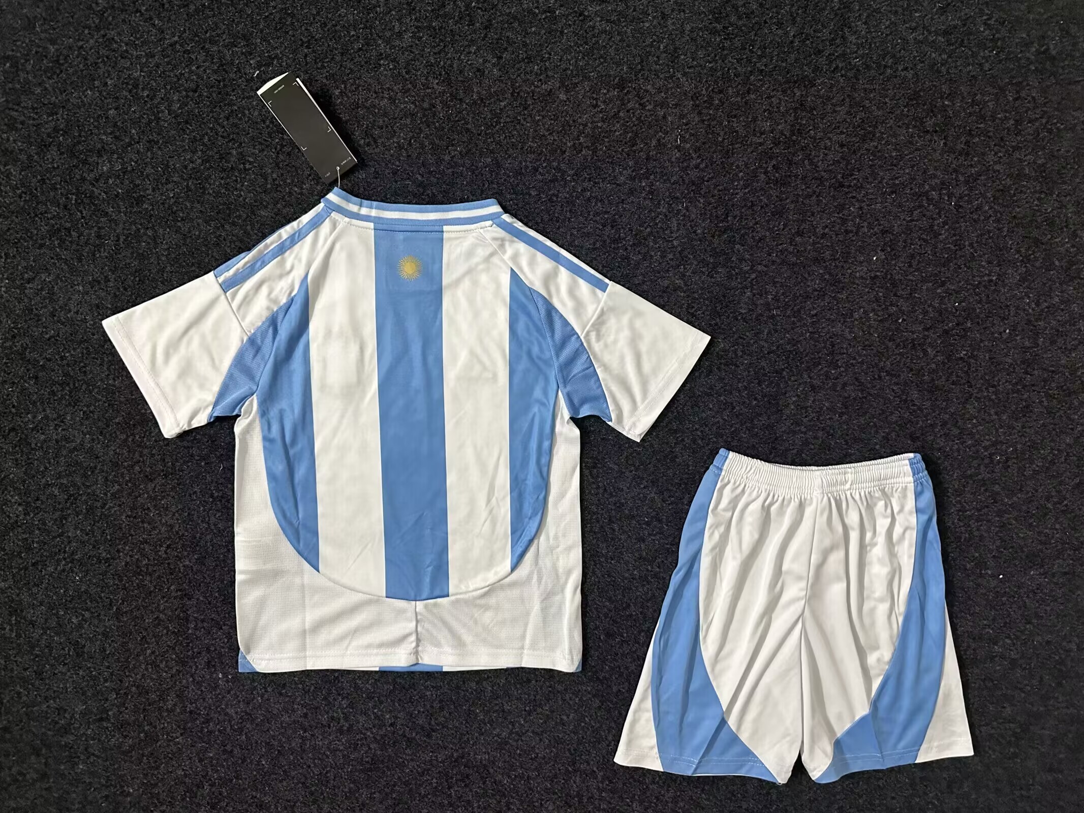 2024 Argentina Home Kids Kit Football Jersey Thai Quality