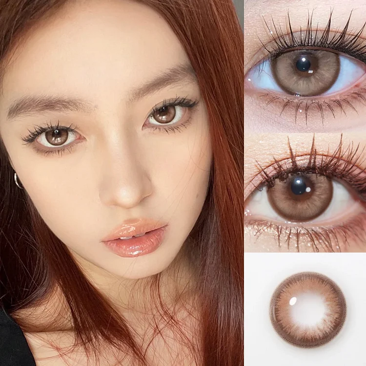 【U.S WAREHOUSE】Dolly Brown Contact Lenses