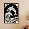 Diamond Painting-DIY Special Shaped Drill Pearl Painting Dolphin(30x40cm)