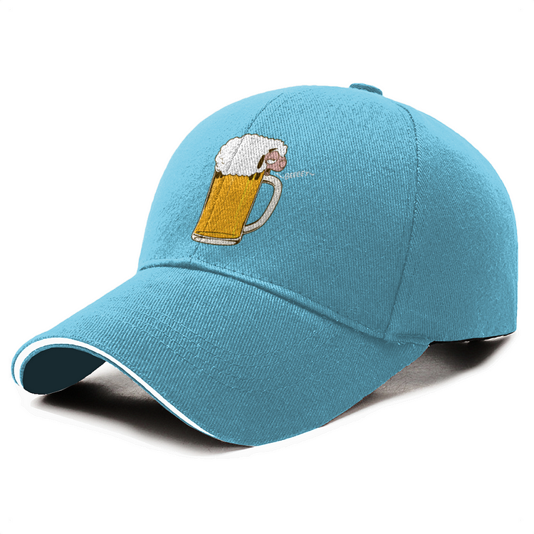 Sheep Foaming Beer, Beer Baseball Cap