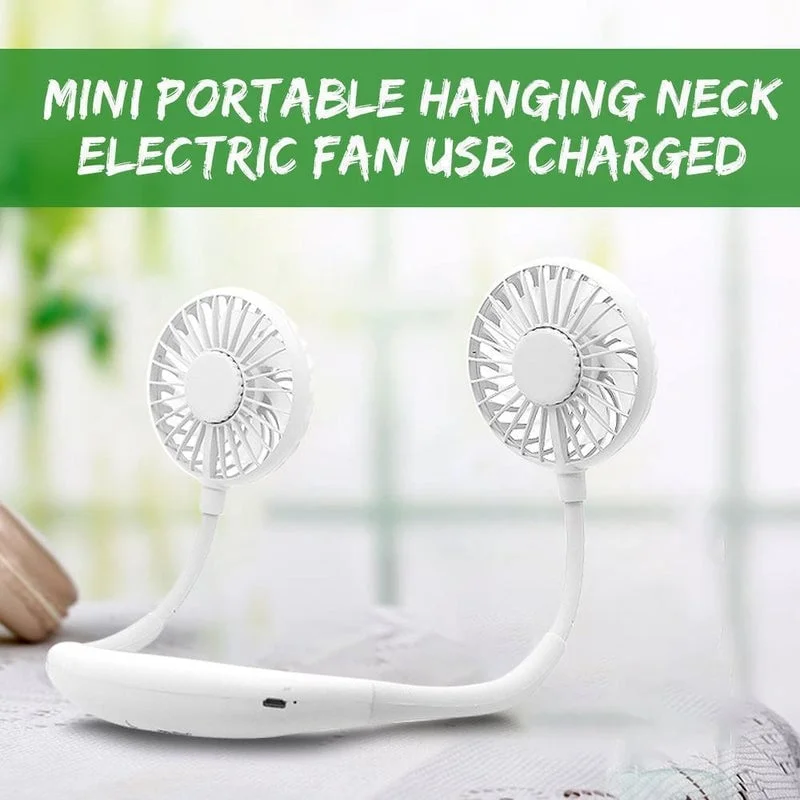 (Birthday gift - 40% off) Rechargeable Mini Neck Fans (Free shipping over $39)