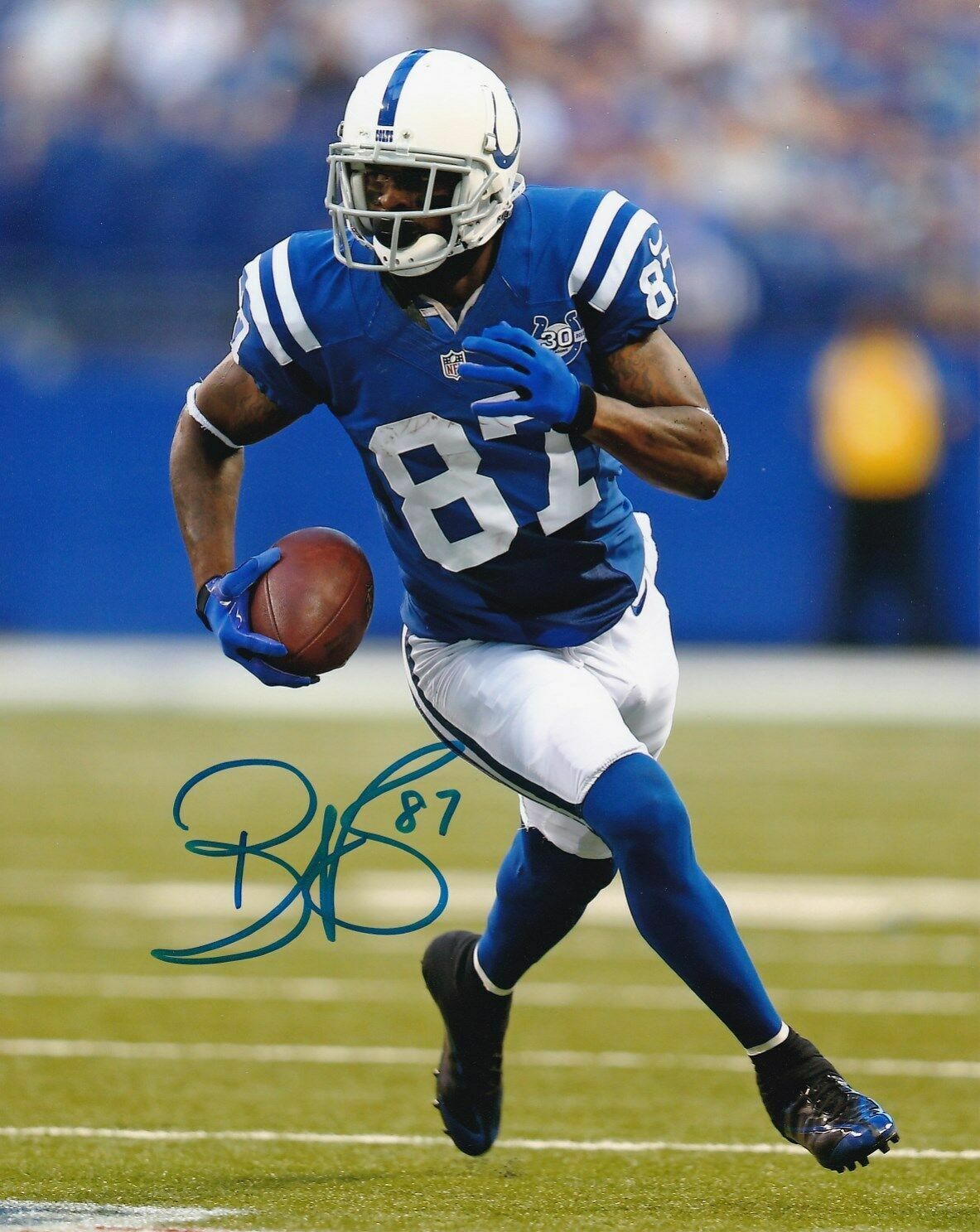 Reggie Wayne Autographed Signed 8x10 Photo Poster painting ( Colts ) REPRINT