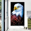 Diamond Painting-DIY Full Round Drill Eagle(40*70CM)
