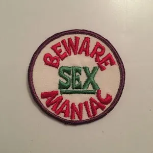 pornhint Pornhint Beware SEX Maniac Risque Vintage Rare Retro L@@K