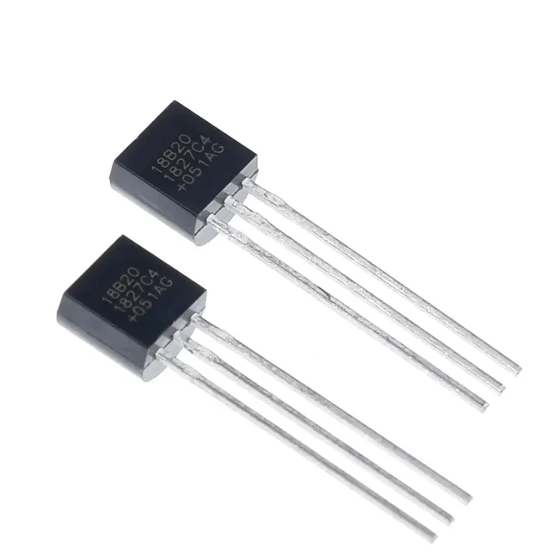 New Trend DS18B20 TO-92 18B20 Chip Temperature Sensor IC 18B20 Diy Electronic Sensor Electronic Chip 6