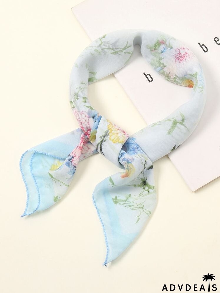 Flower Print Bandana