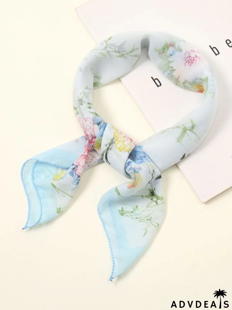 Flower Print Bandana