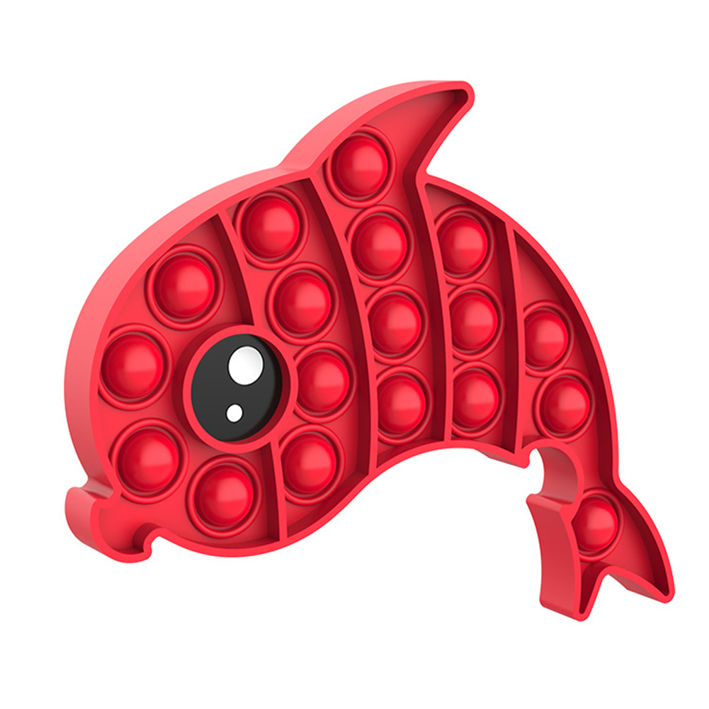 

Dolphin - Pop It Fidget Toy, Red, 501 Original