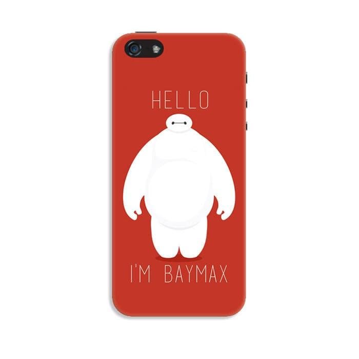 Red Adorable Baymax Silica Gel Phone Case SP166214