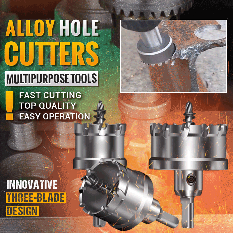 Alloy Hole saw cutter drill bit tool(Available in multiple sizes)