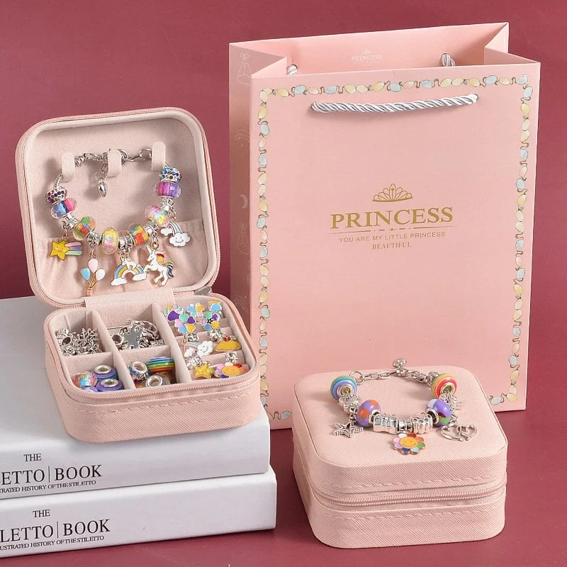 Gift Boxed Charm Bracelet Jewerly Making Kit
