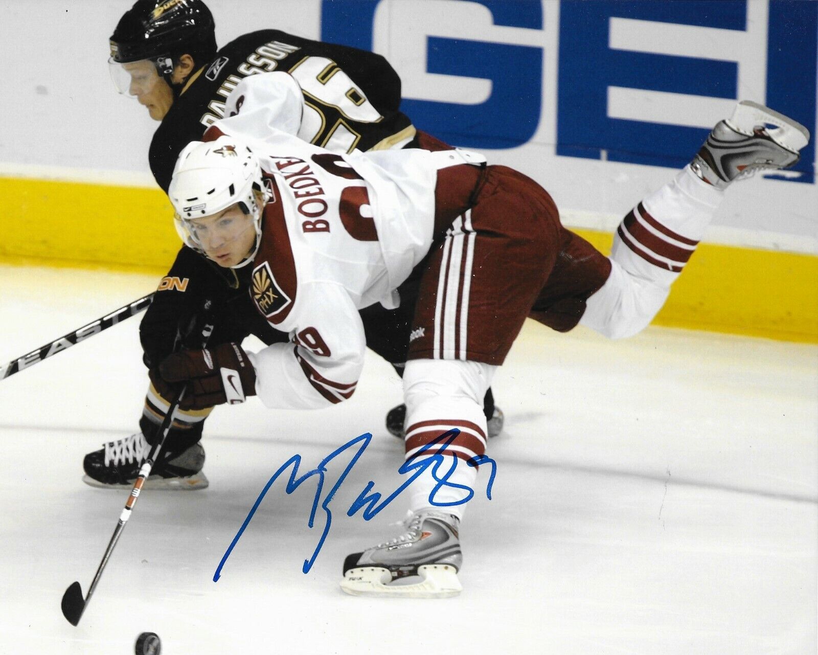 Mikkel Bodker signed Arizona Coyotes 8x10 Photo Poster painting autographed