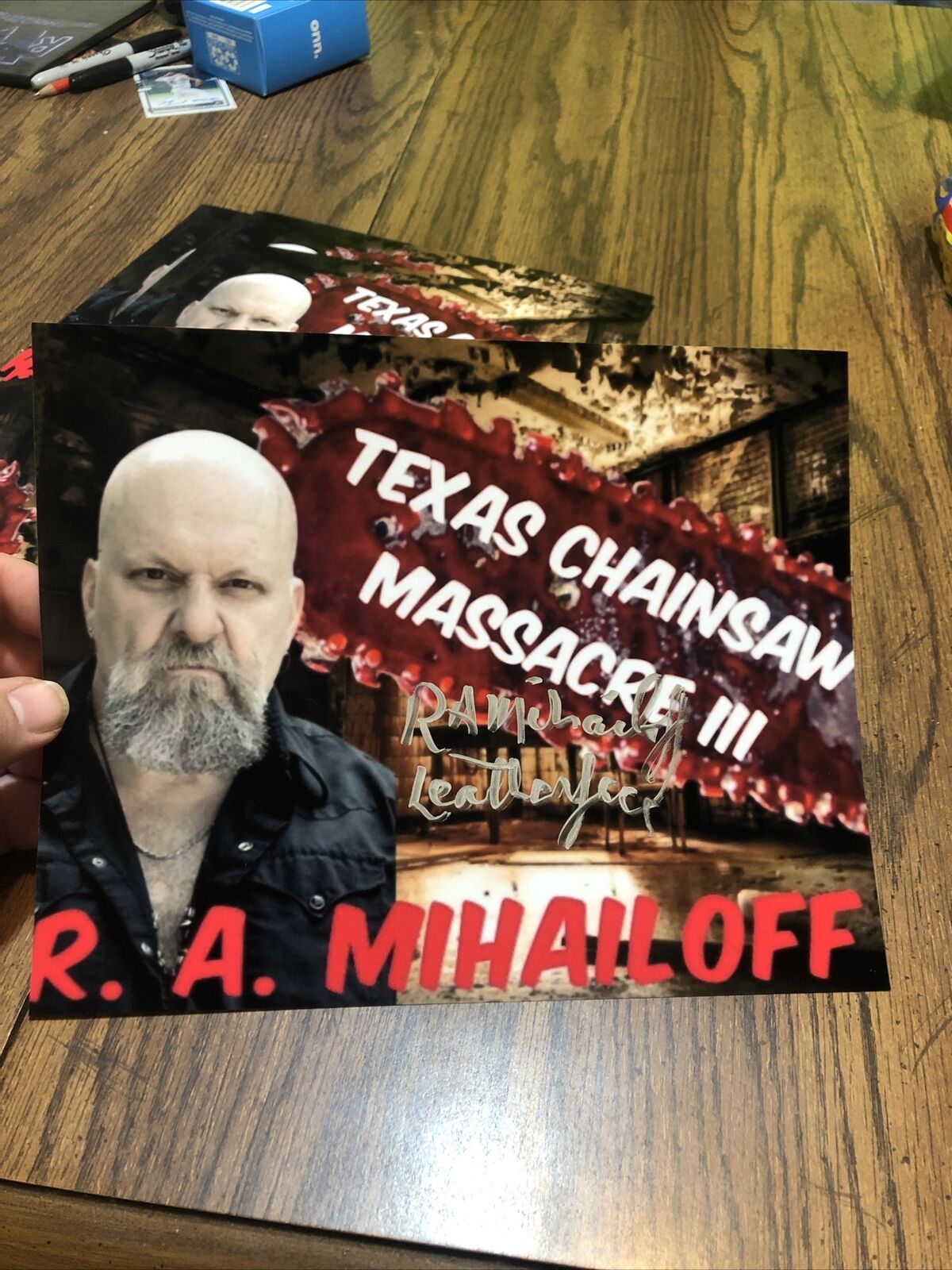 RA Mihailoff Autographed Signed 8x10 Photo Poster painting - Texas Chainsaw Massacre