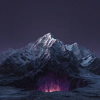 Inverted Peak - Diamond Painting