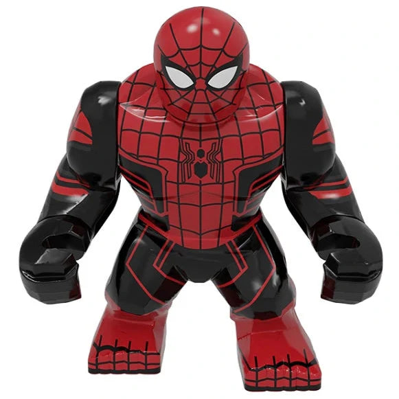 Spider-man Custom Marvel Superhero Large Minifigure Minifigure Bricks monstertoys
