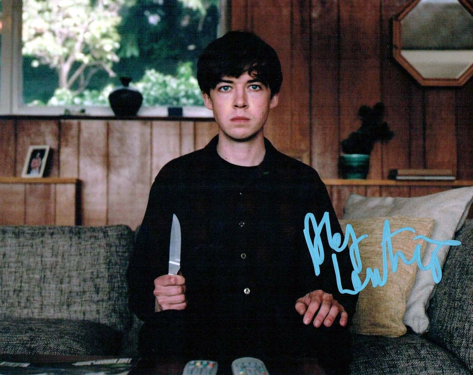 Alex LAWTHER SIGNED Photo Poster painting AFTAL Autograph RD COA The End of the F***ING World