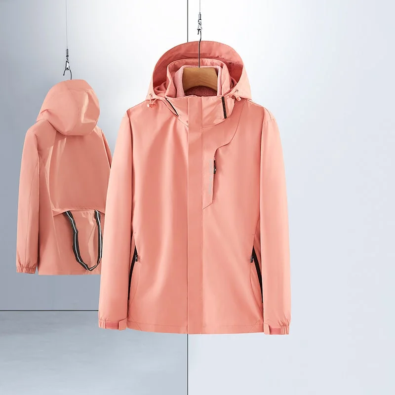 Waterproof Ski Jacket Warm Winter Outdoor Hooded Jacket