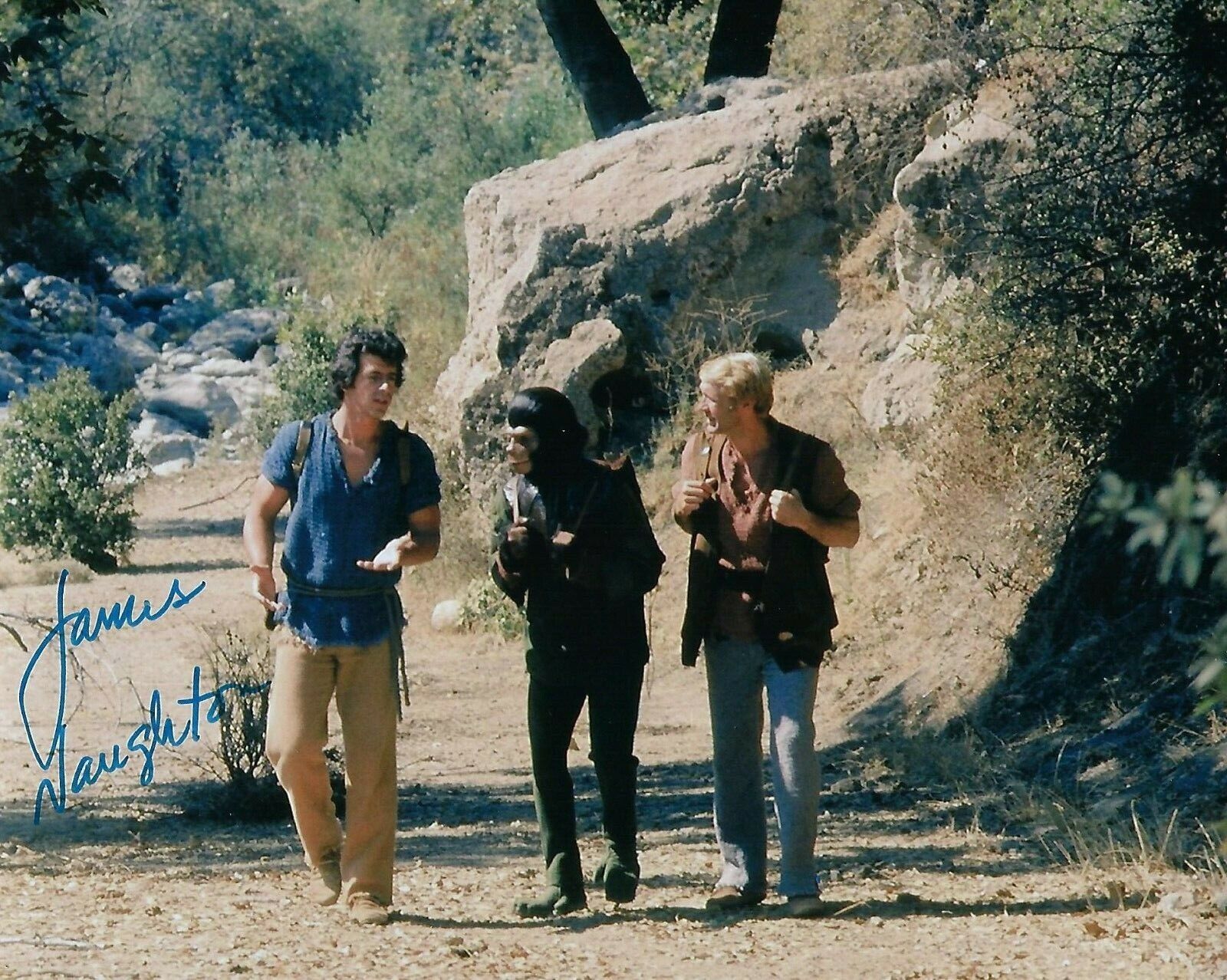 GFA Planet of the Apes Star * JAMES NAUGHTON * Signed 8x10 Photo Poster painting J1 COA